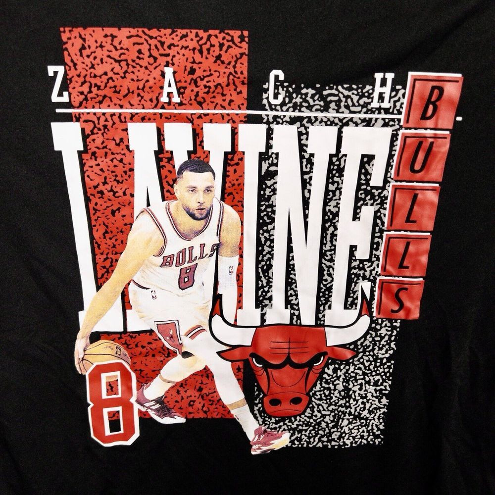 NBA UNK Chicago Bulls Zach Lavine T Shirt Large‎